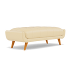 Siena Footstool - Large Footstool Cat 60 — Cat-60/04 Montana Vanilla Cream, gallery image 3