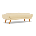 Siena Footstool - Large Footstool Cat 60 — Cat-60/04 Montana Vanilla Cream, gallery image 1