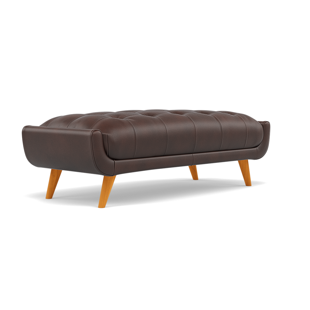 Siena Footstool - Large Footstool Cat 60 — Cat-60/08 Montana Chocolate, gallery image 3
