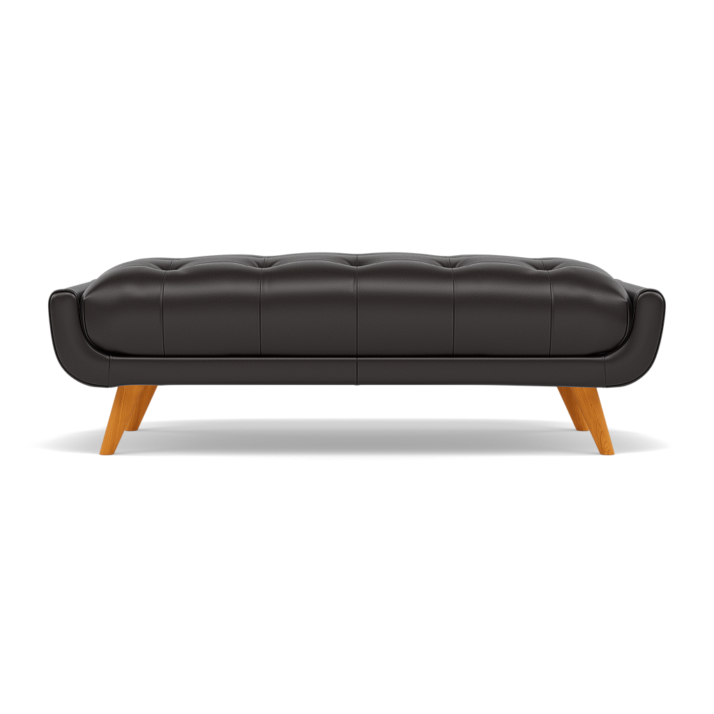 Siena Footstool - Large Footstool Cat 60 Sterling Home 11 Cat-60/09 Montana Black Coffee