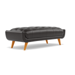 Siena Footstool - Large Footstool Cat 60 — Cat-60/09 Montana Black Coffee, gallery image 3