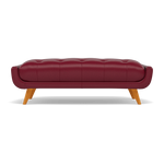 Siena Footstool - Large Footstool Cat 60 Sterling Home 12 Cat-60/13 Montana Cranberry
