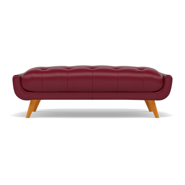 Siena Footstool - Large Footstool Cat 60 Sterling Home 12 Cat-60/13 Montana Cranberry