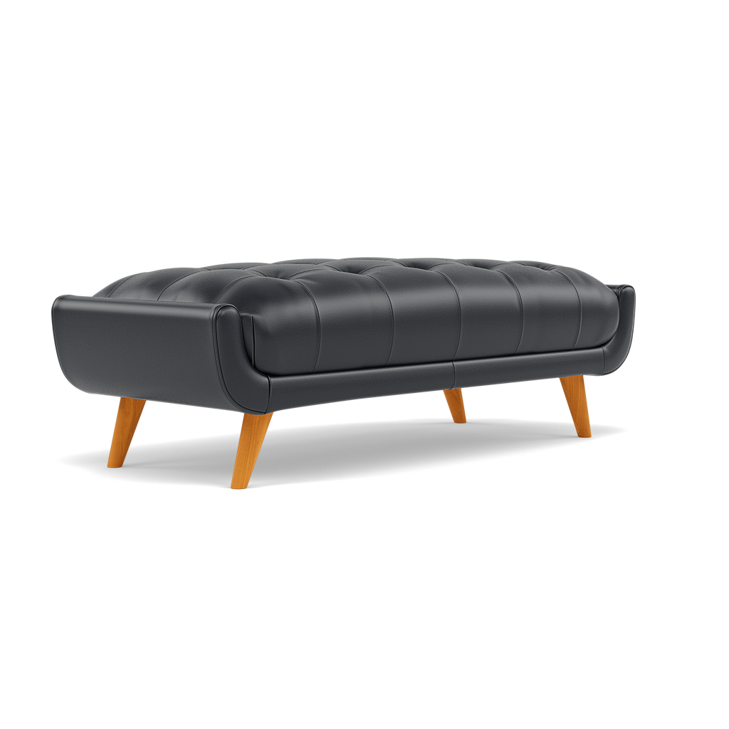 Siena Footstool - Large Footstool Cat 60 — Cat-60/24 Montana Navy, gallery image 3