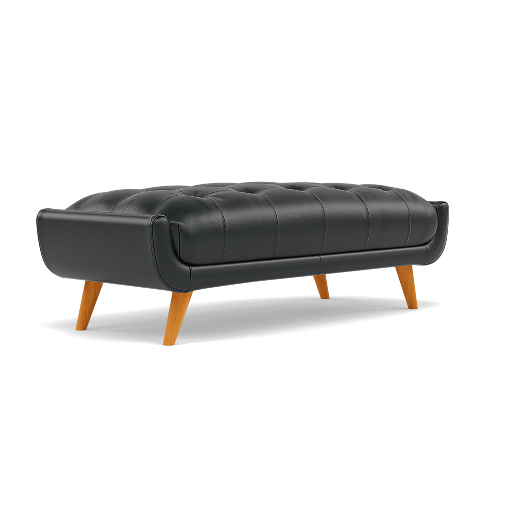 Siena Footstool - Large Footstool Cat 60 — Cat-60/25 Montana Charcoal, gallery image 3