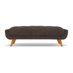 Siena Footstool - Large Footstool F8 + Cat 60 Sterling Home 9 Darwin Espresso 50368+Cat 60/09
