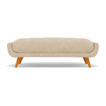 Siena Footstool - Large Footstool F8 + Cat 60 Sterling Home 13 Darwin Barley 50365+Cat 60/04