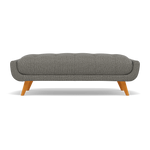 Siena Footstool - Large Footstool F8 + Cat 60 Sterling Home 7 Hopsack Platinum 70003+Cat 60/21