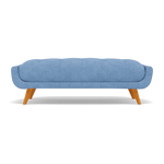 Siena Footstool - Large Footstool F8 + Cat 60 Sterling Home 8 Darwin Sky 50372+Cat 60/17