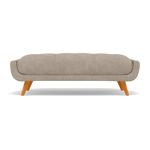 Siena Footstool - Large Footstool F8 + Cat 60 Sterling Home 12 Darwin Mink 50366+Cat 60/06