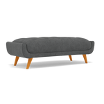 Siena Footstool - Large Footstool F8 + Cat 60 — Darwin Chacoal 50493+Cat 60/25, gallery image 1