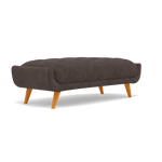 Siena Footstool - Large Footstool F8 + Cat 60 — Darwin Espresso 50368+Cat 60/09, gallery image 3