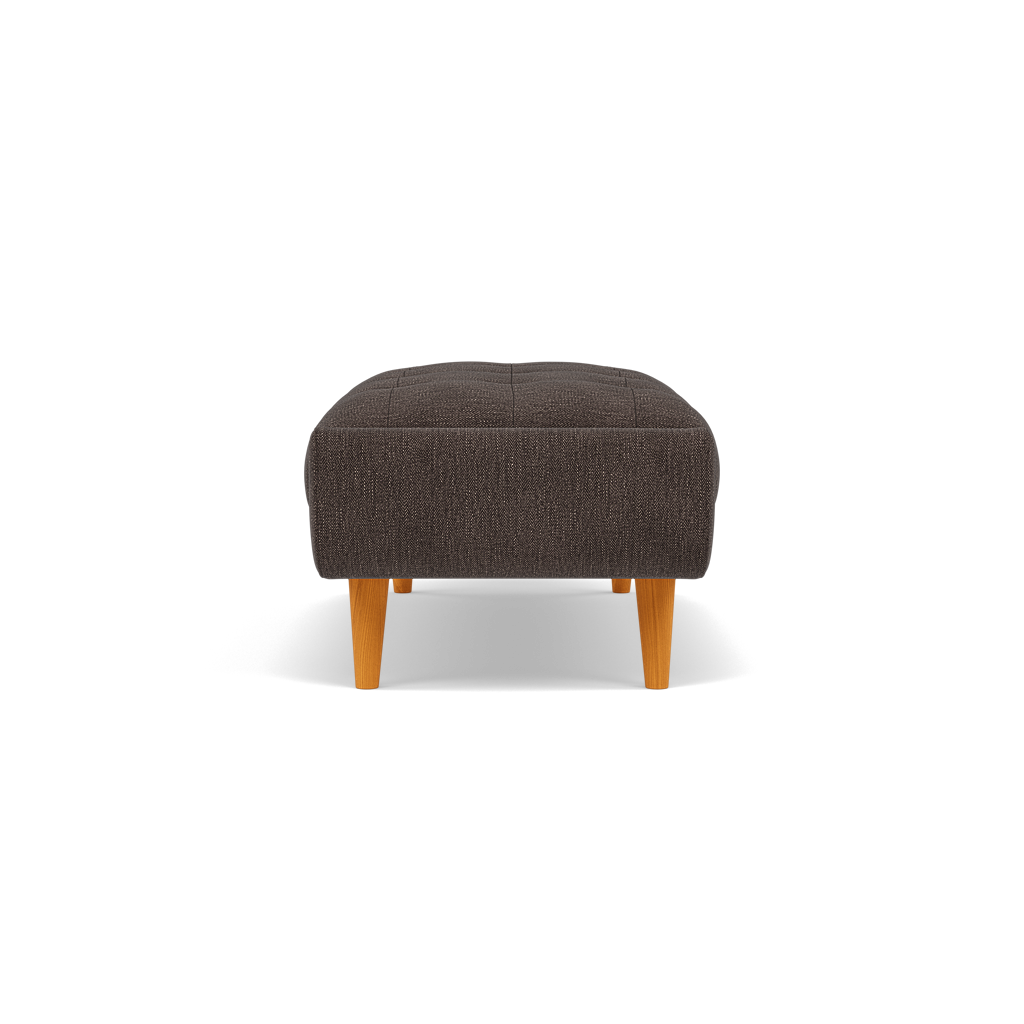 Siena Footstool - Large Footstool F8 + Cat 60 — Darwin Espresso 50368+Cat 60/09, gallery image 2