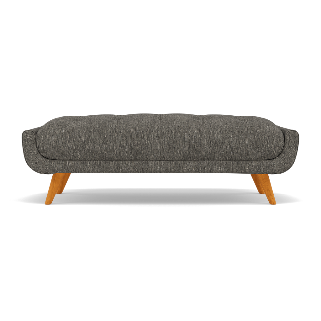 Siena Footstool - Large Footstool F8 + Cat 60 Sterling Home 10 Darwin Mushroom 50369+Cat 60/20