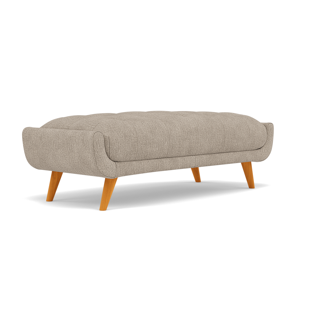 Siena Footstool - Large Footstool F8 — Darwin Mink 50366, gallery image 3