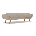 Siena Footstool - Large Footstool F8 — Darwin Mink 50366, gallery image 1