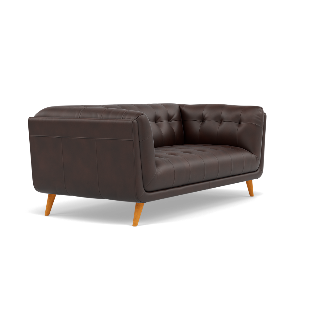 Siena Large 2 Seater Sofa - 2.2 Seater Sofa Cat 60 — Cat-60/08 Montana Chocolate, gallery image 1