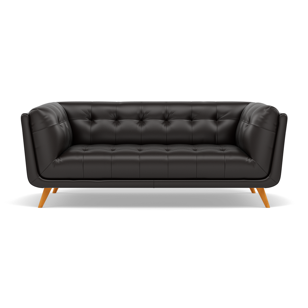 Siena Large 2 Seater Sofa - 2.2 Seater Sofa Cat 60 2 Seater Sofas Sterling Home 11 Cat-60/09 Montana Black Coffee