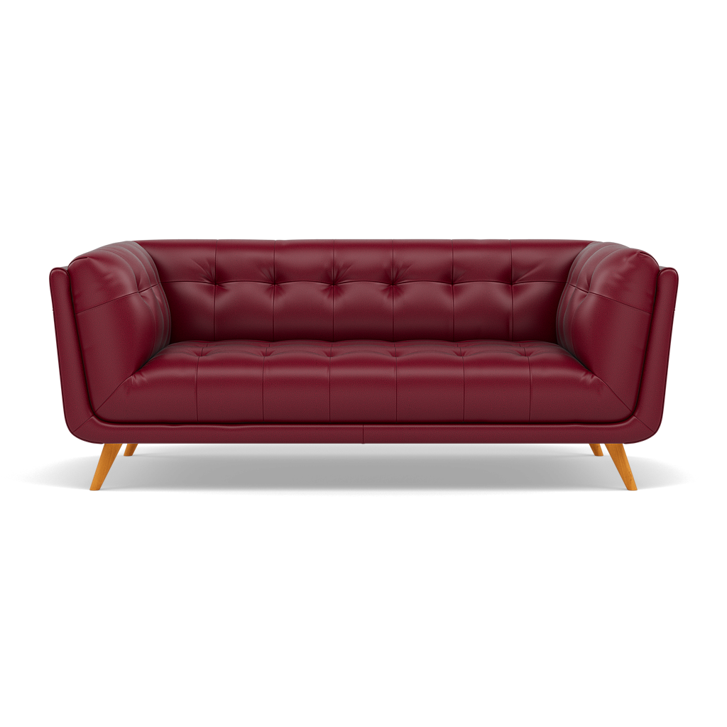Siena Large 2 Seater Sofa - 2.2 Seater Sofa Cat 60 2 Seater Sofas Sterling Home 12 Cat-60/13 Montana Cranberry