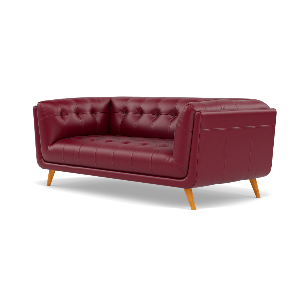 Siena Large 2 Seater Sofa - 2.2 Seater Sofa Cat 60 — Cat-60/13 Montana Cranberry, gallery image 3