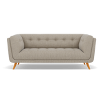 Siena Large 2 Seater Sofa - 2.2 Seater Sofa F8 + Cat 60 2 Seater Sofas Sterling Home 3 Hopsack Linen 70004+Cat 60/08