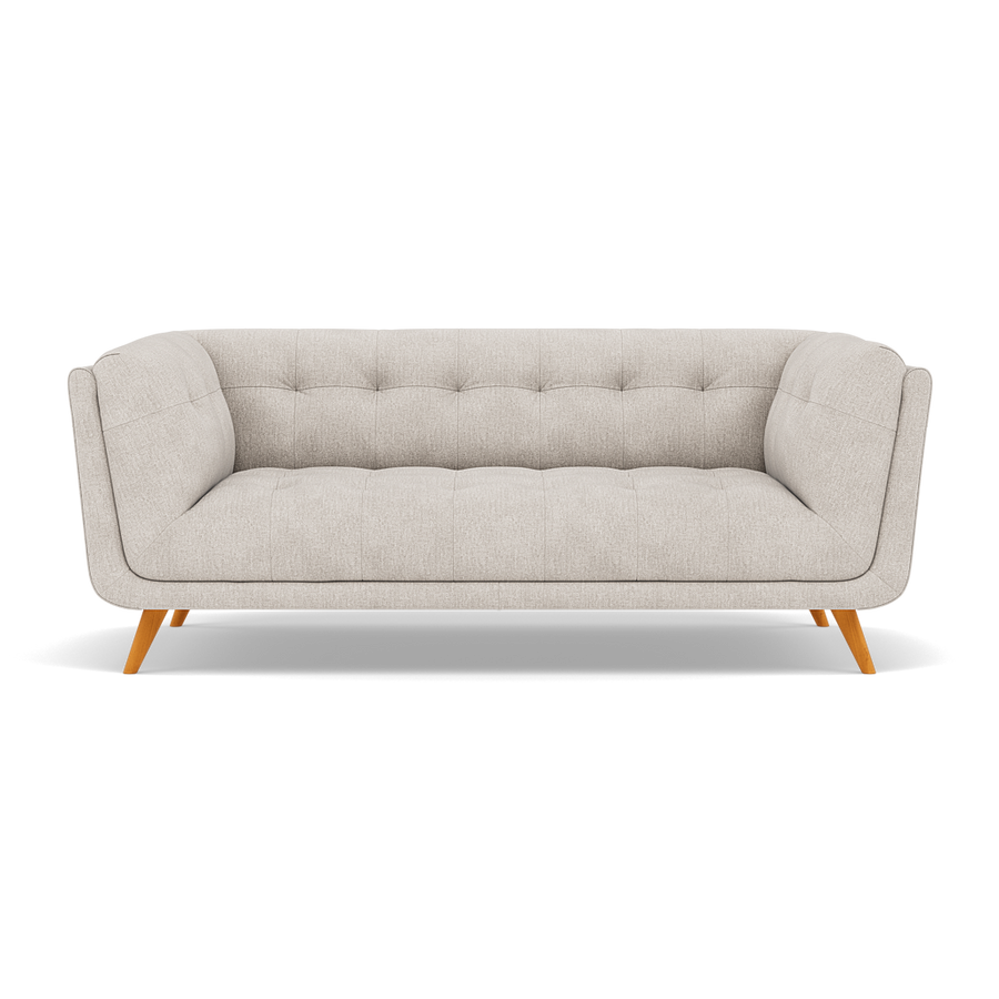 Siena Large 2 Seater Sofa - 2.2 Seater Sofa F8 Sofas Sterling Home Darwin Ivory 50364 1