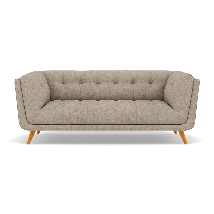 Siena Large 2 Seater Sofa - 2.2 Seater Sofa F8 2 Seater Sofas Sterling Home 1 Darwin Mink 50366