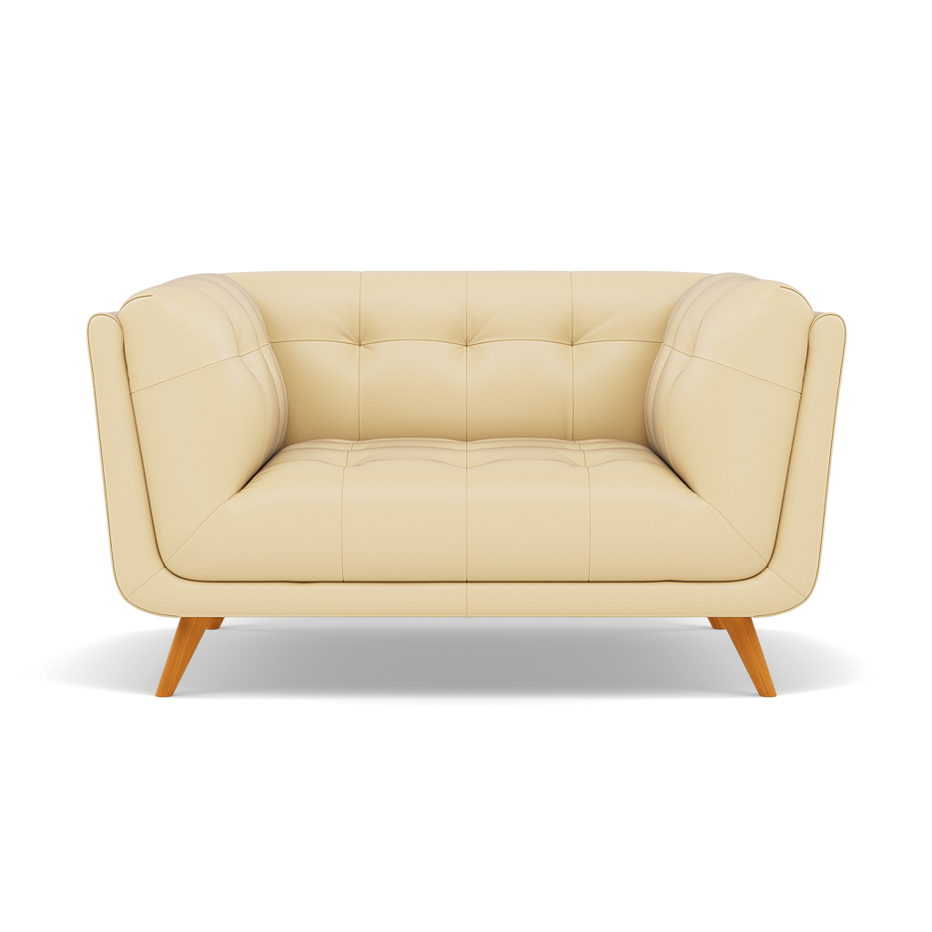 Siena Loveseat - 1.5 Seater Sofa Cat 60 Loveseats Sterling Home 3 Cat-60/04 Montana Vanilla Cream
