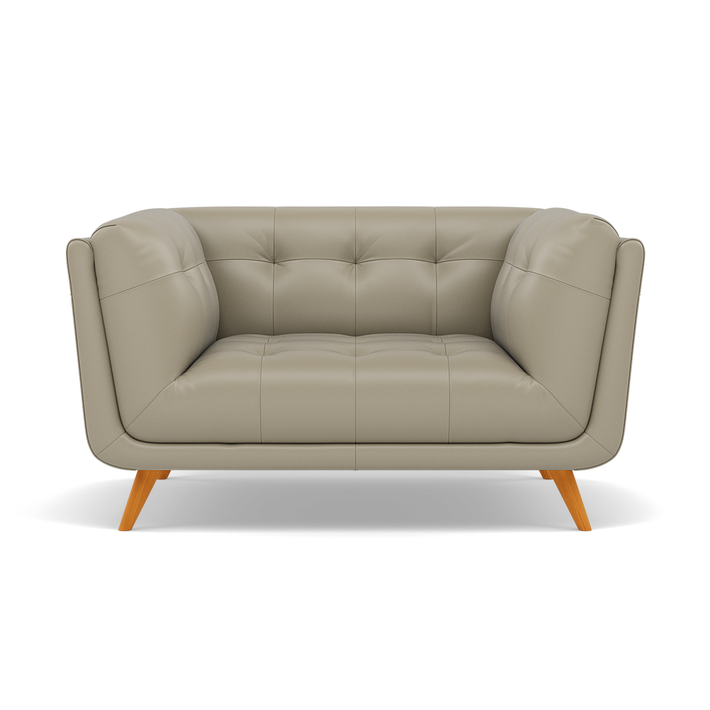 Siena Loveseat - 1.5 Seater Sofa Cat 60 Loveseats Sterling Home 6 Cat-60/23 Montana Lead Grey