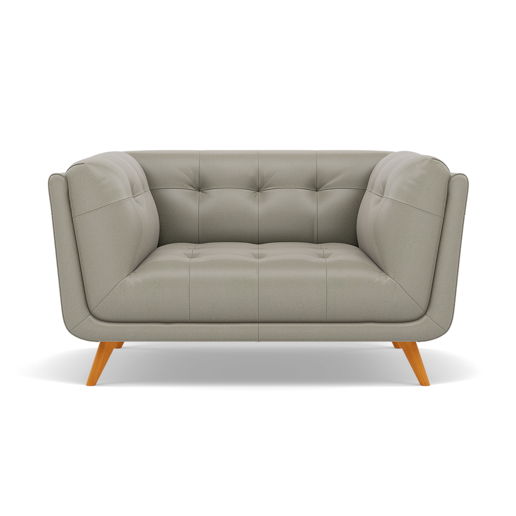 Siena Loveseat - 1.5 Seater Sofa Cat 60 Loveseats Sterling Home 8 Cat-60/28 Montana New Grey
