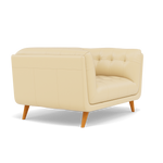 Siena Loveseat - 1.5 Seater Sofa Cat 60 — Cat-60/04 Montana Vanilla Cream, gallery image 1