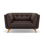 Siena Loveseat - 1.5 Seater Sofa Cat 60 Loveseats Sterling Home 10 Cat-60/08 Montana Chocolate