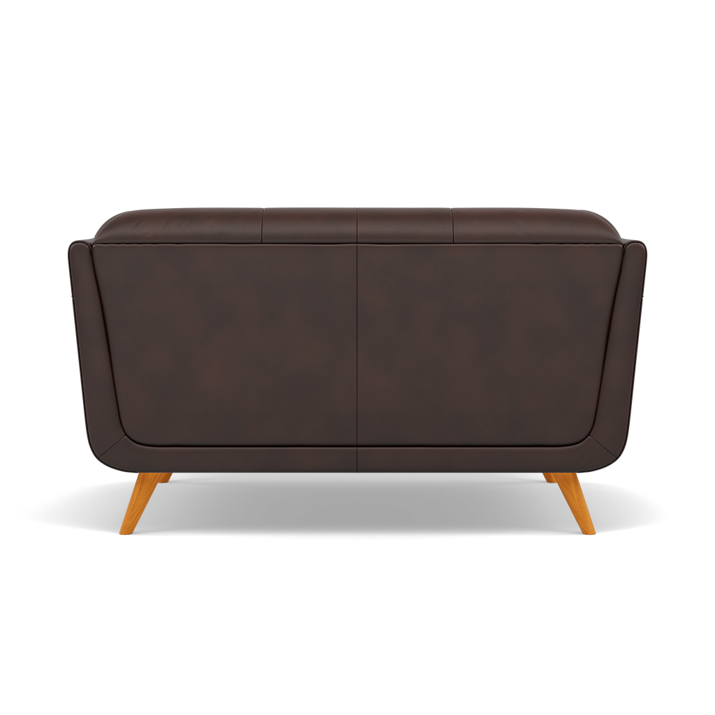Siena Loveseat - 1.5 Seater Sofa Cat 60 — Cat-60/08 Montana Chocolate, gallery image 2