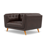 Siena Loveseat - 1.5 Seater Sofa Cat 60 — Cat-60/08 Montana Chocolate, gallery image 3