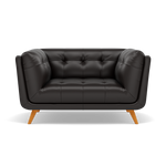 Siena Loveseat - 1.5 Seater Sofa Cat 60 Loveseats Sterling Home 11 Cat-60/09 Montana Black Coffee