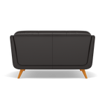 Siena Loveseat - 1.5 Seater Sofa Cat 60 — Cat-60/09 Montana Black Coffee, gallery image 2