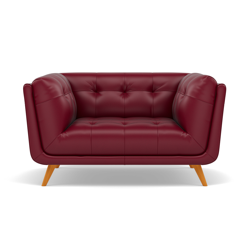 Siena Loveseat - 1.5 Seater Sofa Cat 60 Loveseats Sterling Home 12 Cat-60/13 Montana Cranberry
