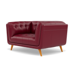 Siena Loveseat - 1.5 Seater Sofa Cat 60 — Cat-60/13 Montana Cranberry, gallery image 3