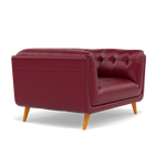Siena Loveseat - 1.5 Seater Sofa Cat 60 — Cat-60/13 Montana Cranberry, gallery image 1