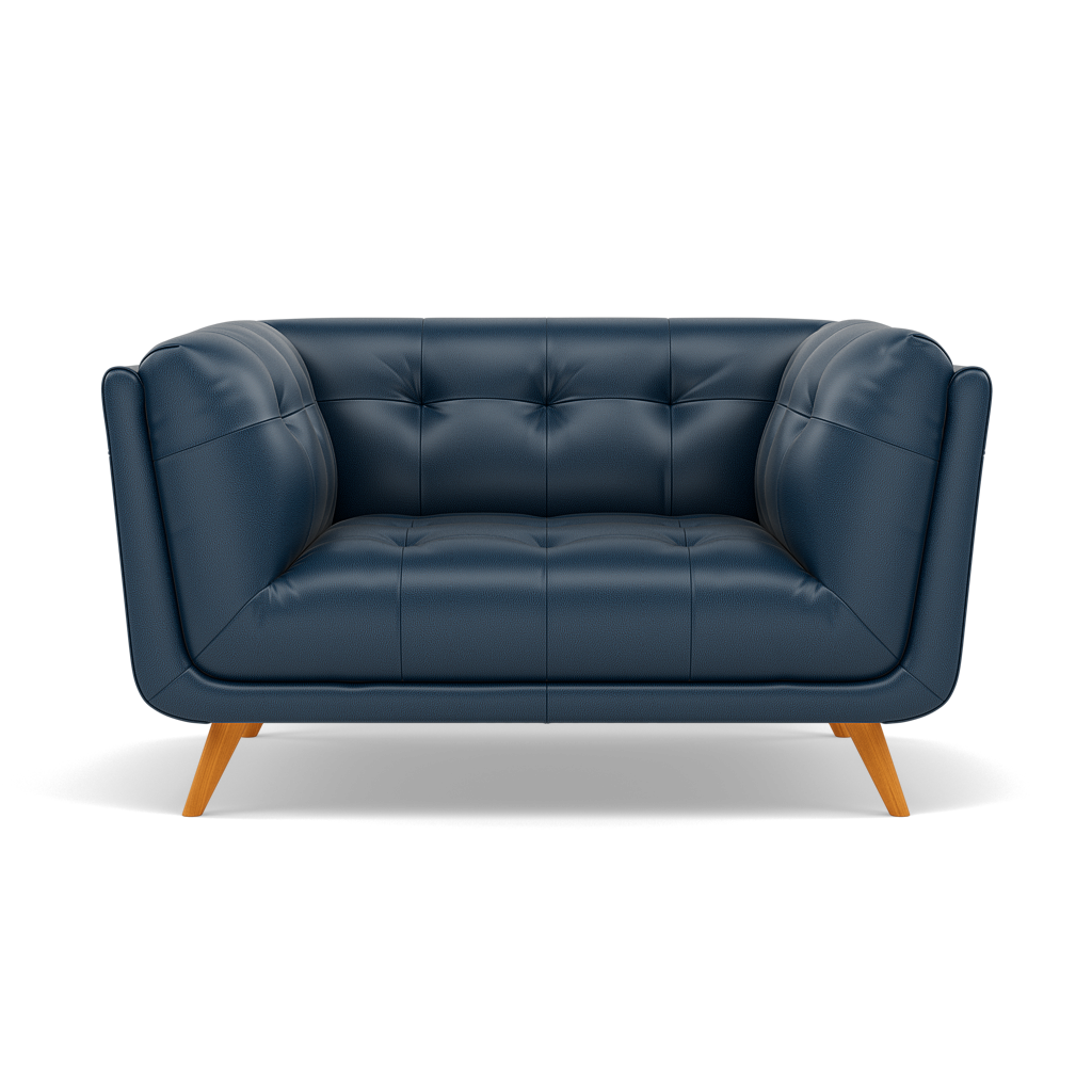 Siena Loveseat - 1.5 Seater Sofa Cat 60 Loveseats Sterling Home 13 Cat-60/17 Montana Ocean