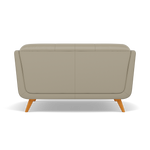 Siena Loveseat - 1.5 Seater Sofa Cat 60 — Cat-60/23 Montana Lead Grey, gallery image 2