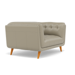 Siena Loveseat - 1.5 Seater Sofa Cat 60 — Cat-60/23 Montana Lead Grey, gallery image 1