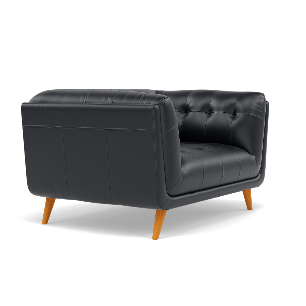 Siena Loveseat - 1.5 Seater Sofa Cat 60 — Cat-60/24 Montana Navy, gallery image 1