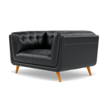Siena Loveseat - 1.5 Seater Sofa Cat 60 — Cat-60/25 Montana Charcoal, gallery image 3