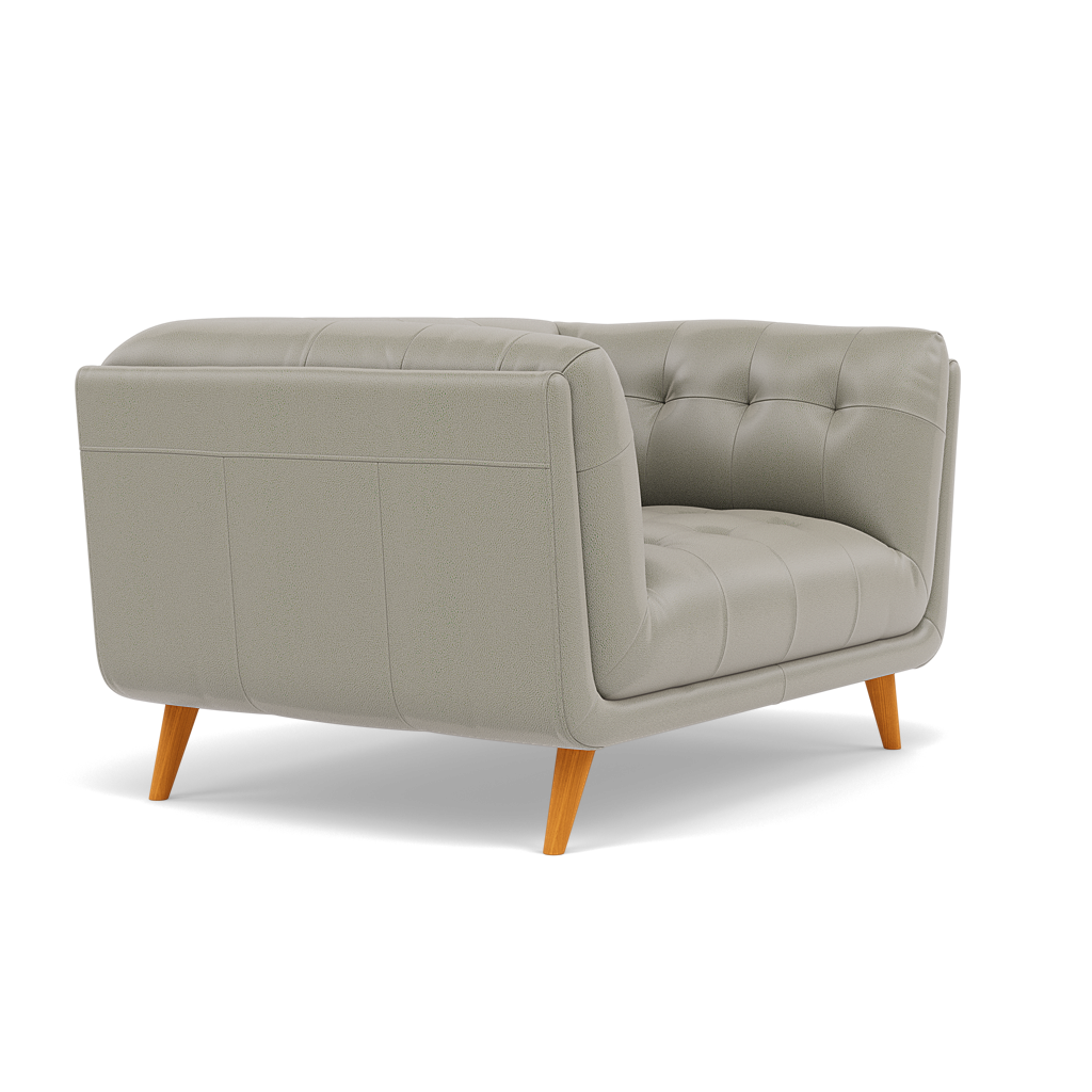 Siena Loveseat - 1.5 Seater Sofa Cat 60 — Cat-60/28 Montana New Grey, gallery image 1