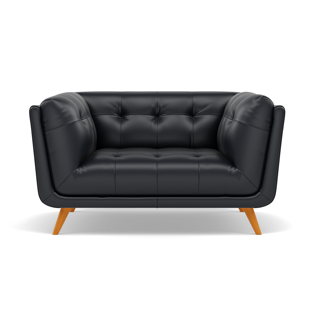 Siena Loveseat - 1.5 Seater Sofa Cat 60 Loveseats Sterling Home 7 Cat-60/24 Montana Navy