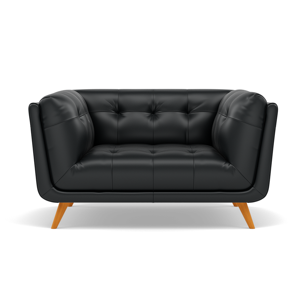Siena Loveseat - 1.5 Seater Sofa Cat 60 Loveseats Sterling Home 1 Cat-60/25 Montana Charcoal
