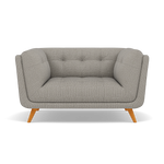 Siena Loveseat - 1.5 Seater Sofa F8 + Cat 60 Loveseats Sterling Home 4 Hopsack Dove 70001+Cat 60/23