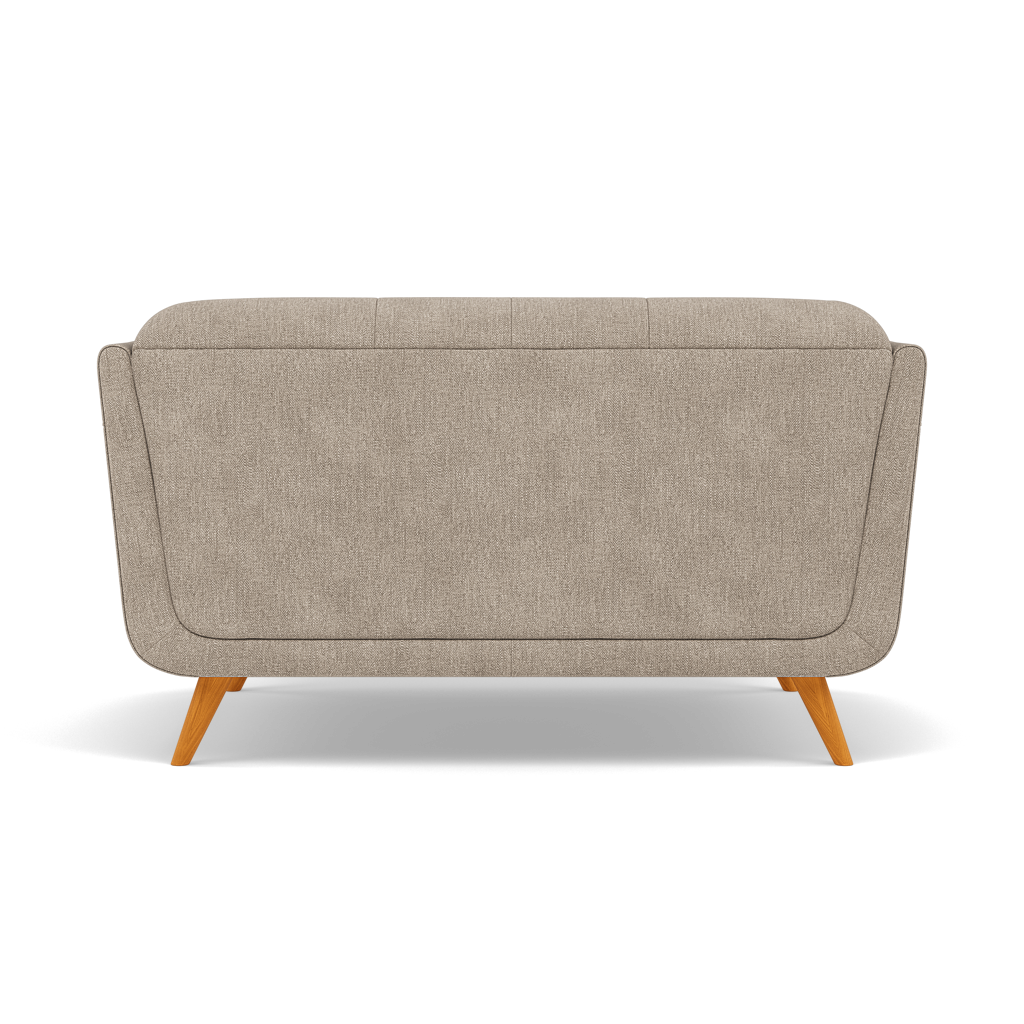 Siena Loveseat - 1.5 Seater Sofa F8 — Darwin Mink 50366, gallery image 2