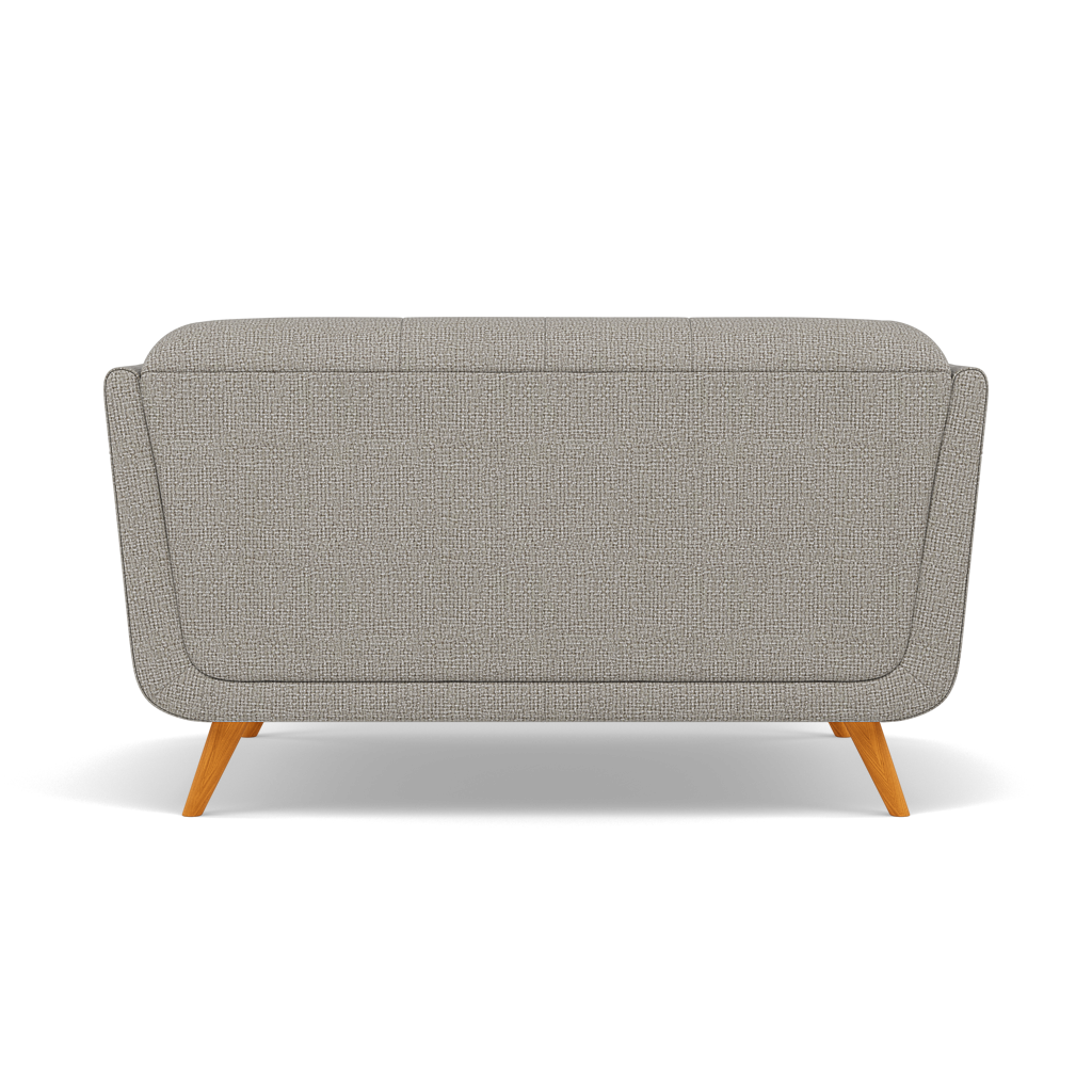 Siena Loveseat - 1.5 Seater Sofa F8 — Hopsack Dove 70001, gallery image 2